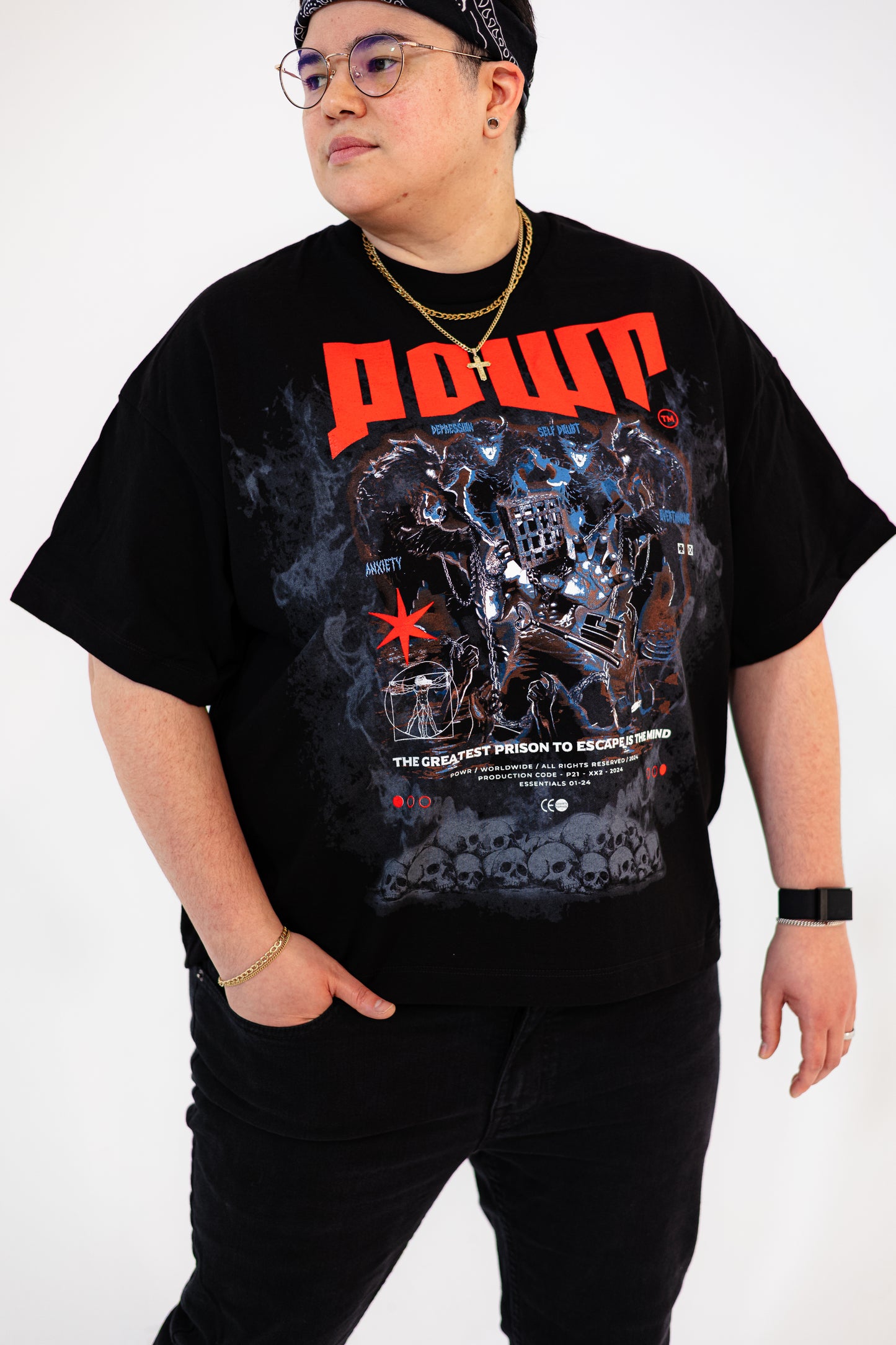 DEMONS IN MY HEAD (BOX TEE)