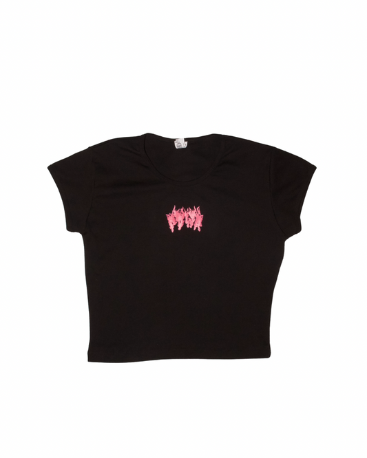 Pink Flamez Baby Tee