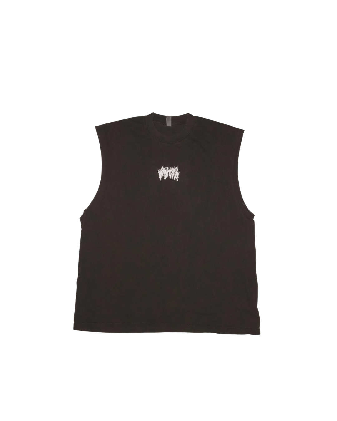 White Fire Muscle Tee