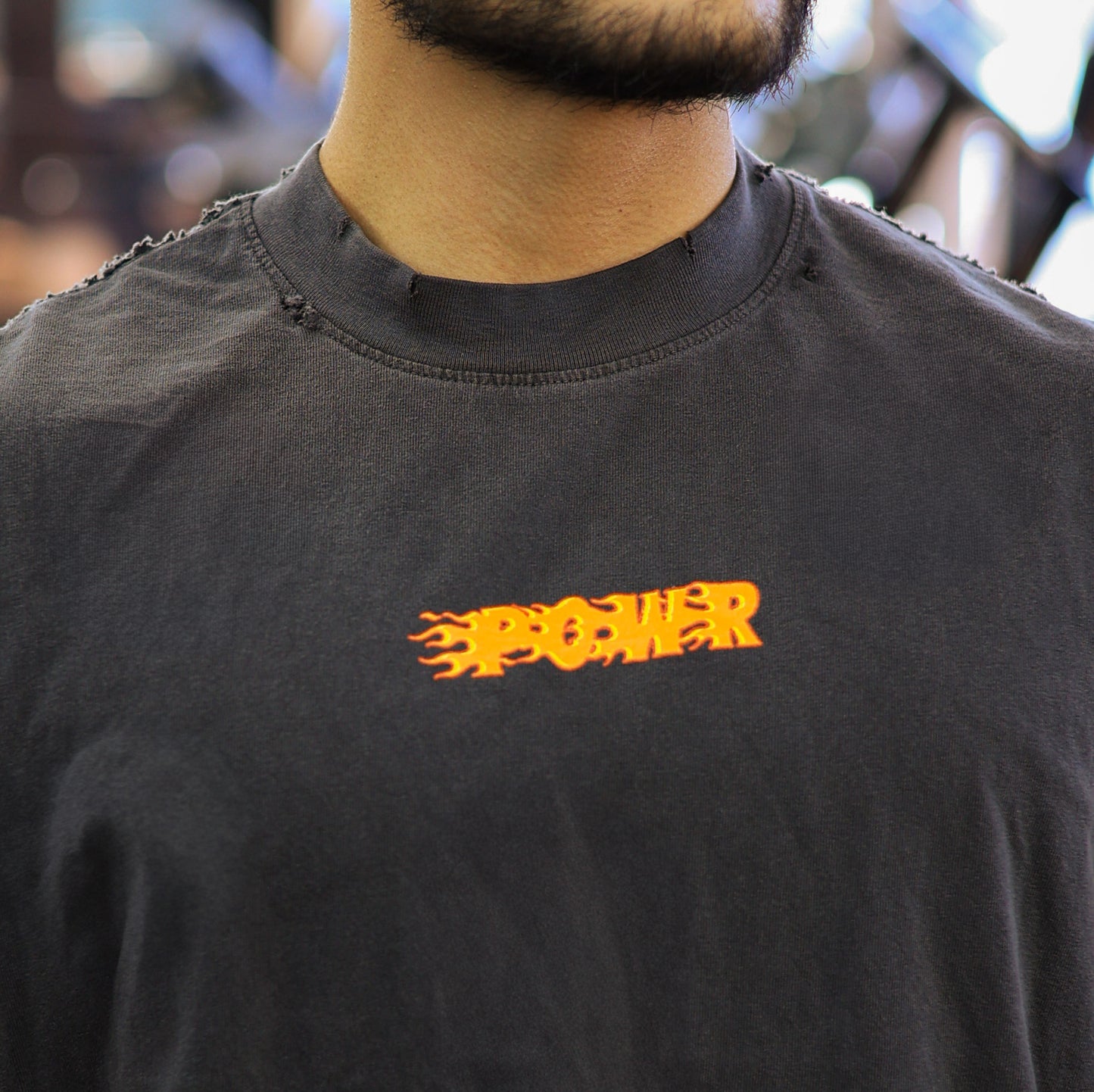 Up in Flamez Muscle Tee